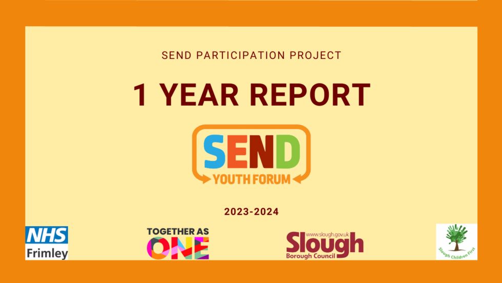 SEND Participation Project: Annual Report - Together As One