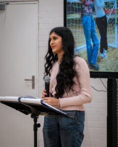 Noor reflects on her volunteer journey in 2025.