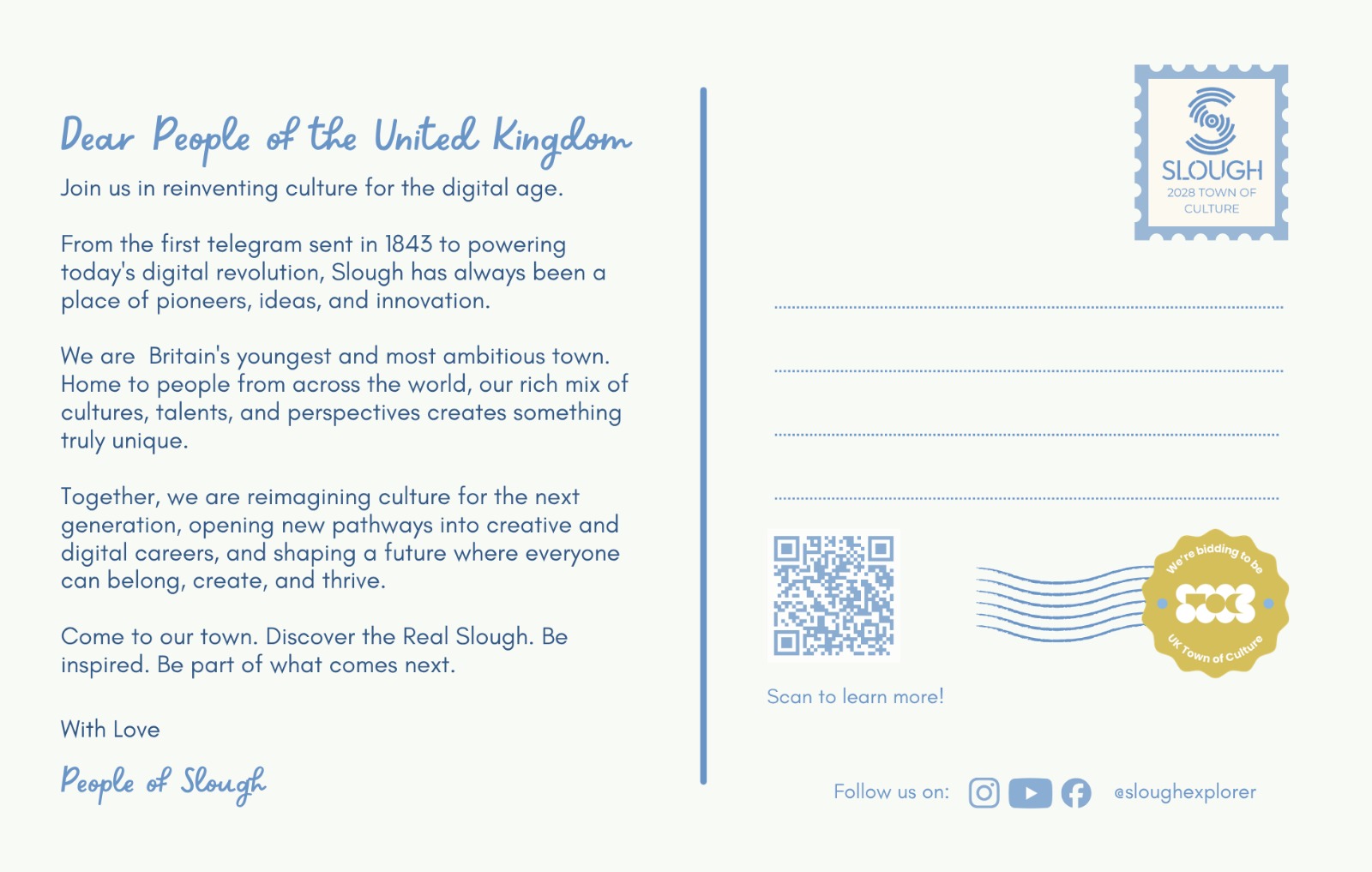 A postcard from Slough - part two
